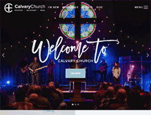 Tablet Screenshot of calvaryweb.net